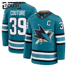 San Jose Sharks tröja Fanatics Premium Logan Couture 2024-25 Teal Hemma - NHL Tröjor Barn